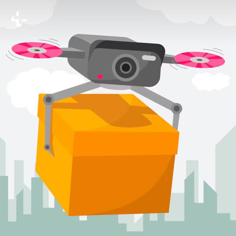 Livraison par drone